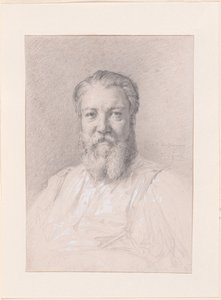 René François Armand Prudhomme door Francois Nicolas Chifflart