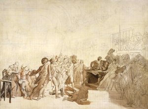 De 10e Augustus 1792, c.1795-9 door Baron François Pascal Simon Gérard