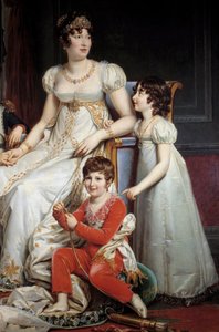 Portret van Marie-Annonciade, bekend als Caroline Bonaparte