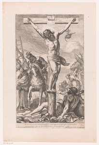 Christus aan het kruis door Francois Perrier
