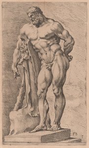 De Farnese Hercules, driekwart zicht naar links [plaat 3]