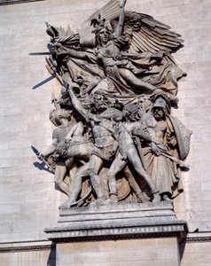 La Marseillaise van de Arc de Triomphe van Parijs door Francois Rude