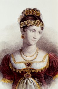 Portret van Pauline Bonaparte door Francois Seraphin (after) Delpech