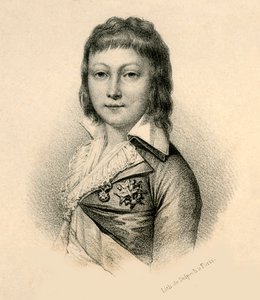 Lodewijk XVII, 1785-1795, ca. 1830 door Francois Seraphin Delpech