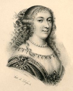 Mademoiselle de Montpensier, 1627-1693, ca. 1830 door Francois Seraphin Delpech