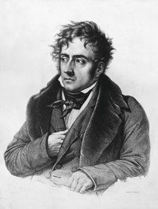 Portret van Francois-Rene, burggraaf de Chateaubriand (1768-1848), Franse schrijver, politicus, diplomaat en historicus