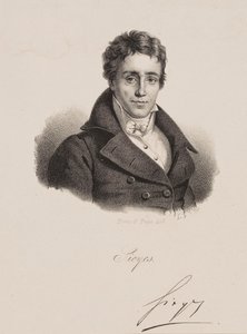 Portret van Emmanuel Joseph Sieyès door Francois Seraphin Delpech
