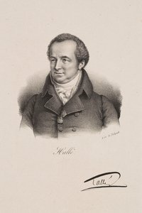 Portret van Karl Halle door Francois Seraphin Delpech