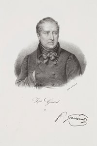 Portret van de schilder François Gérard door Francois Seraphin Delpech