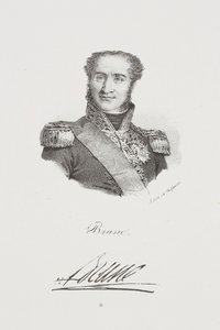 Portret van maarschalk Guillaume Brune door Francois Seraphin Delpech