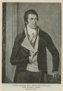 Henry Richard Fox, derde Lord Holland door Francois Xavier Fabre