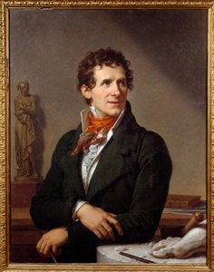 Portret van de beeldhouwer Antonio Canova (1757-1822)