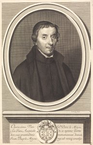 Pierre le Moyne door Francois de Poilly I after Philippe