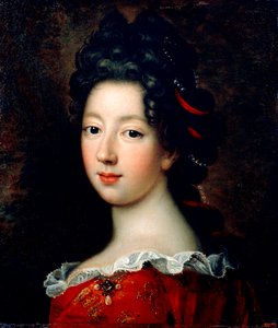 Louise Francoise de Bourbon, Mademoiselle de Nantes door Francois de Troy