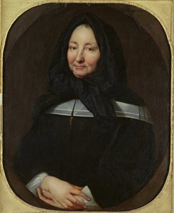 Portret van Madame Marie Bonneau de Miramion (1629-96) ca. 1690
