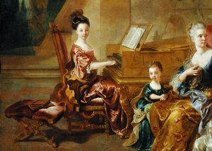 De familie Franqueville, 1711