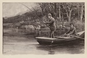 Char vissen (gravure)