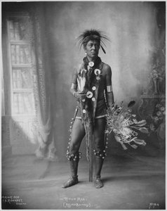 Cloud Man Assinaboines door Frank A. Rinehart