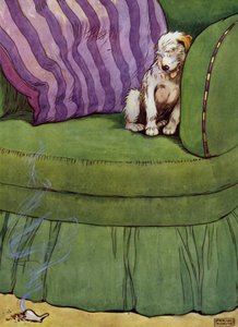 Illustratie voor Old Mother Hubbard