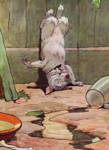 Illustratie voor Old Mother Hubbard