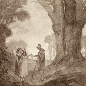 Illustratie voor The Scholar-Gipsy door Matthew Arnold