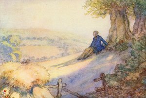 Illustratie voor The Scholar-Gipsy door Matthew Arnold