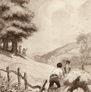 Illustratie voor The Scholar-Gipsy door Matthew Arnold