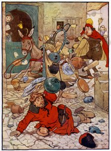 Illustratie voor Het verhaal van Tom The Piper