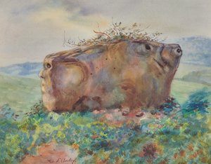 De Witte Paardensteen door Frank Cowley