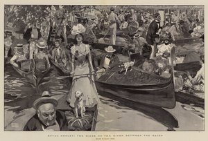 Koninklijk Henley, het Tafereel op de Rivier tussen de Races