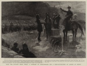 Met de Kurram Veldmacht, een Wal van Pakzadels en een Chevaux-de-Frise van Lansen bij Hangu