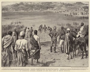 Een Abessijnse Lourdes, pelgrims bij het Heilige Meer op de berg Zouquala