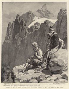 Armenië na de Massamoorden, Koerdische Bandieten in de Hassan Ali Pas door Frank Dadd