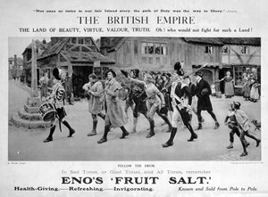 Enos Fruit Salt advertentie