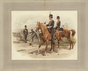 Koninklijke Rijdende Artillerie door Frank Dadd