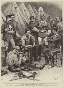 Het Militaire Toernooi in de Agricultural Hall, de Soldatenkwartieren in de Galerijen