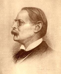 Edmund William Gosse, Engelse dichter, auteur en criticus, 1913 door Frank Dicksee