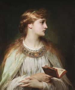 Ophelia door Frank Dicksee