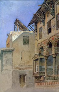 Huis van Memlook Radnau Bey, Caïro door Frank Dillon