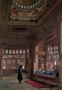 De Harem van Sheikh Sadat, Caïro, 1870