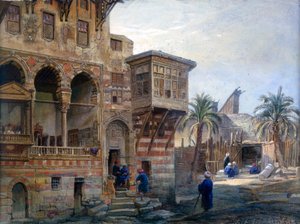 Het Huis van Mameluke Radnau Bey, Caïro door Frank Dillon
