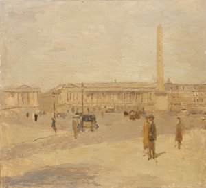 Place de la Concorde nr. III, n.d. door Frank Edwin Scott