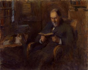 Portret van Sanford Saltus uit New York door Frank Edwin Scott