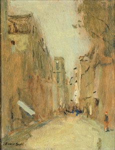 Rue San Jacques, Parijs door Frank Edwin Scott