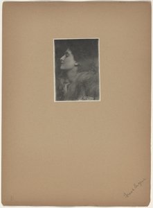 Dame van Charlotte,1901 (foto) door Frank Eugene