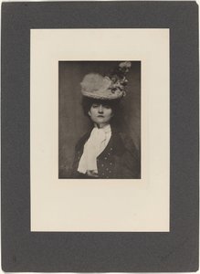 Portret van Miss Jones door Frank Eugene