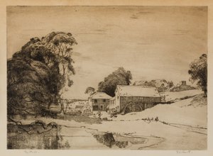 Clapper Mill, Lamorna door Frank Gascoigne Heath