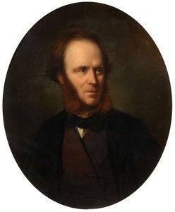 Portret van William Costen Aitken 1817-1876, 1870 door Frank George Jackson