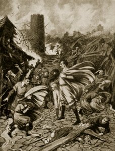 De wervelwind van 1091, illustratie uit 