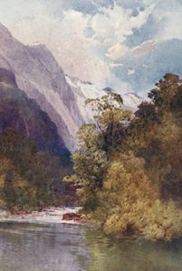Nieuw-Zeeland: Aan de Clinton River door Frank H Wright